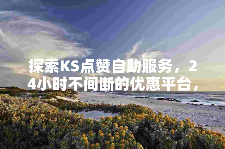 探索KS点赞自助服务，24小时不间断的优惠平台，快速提升您的社交影响力。