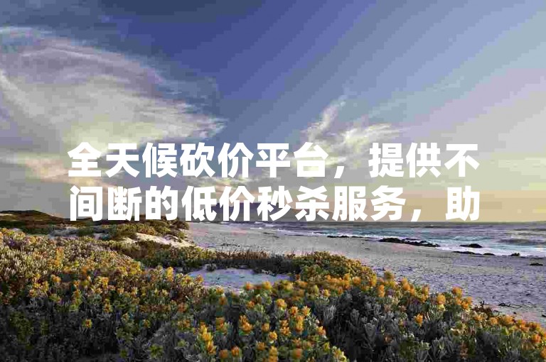 全天候砍价平台，提供不间断的低价秒杀服务，助你尽享购物乐趣。