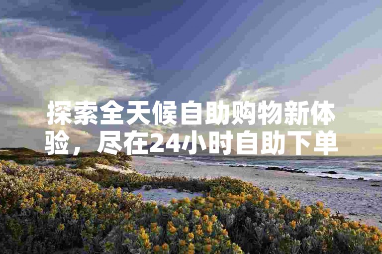 探索全天候自助购物新体验，尽在24小时自助下单商城——您身边的智能卡网服务平台。