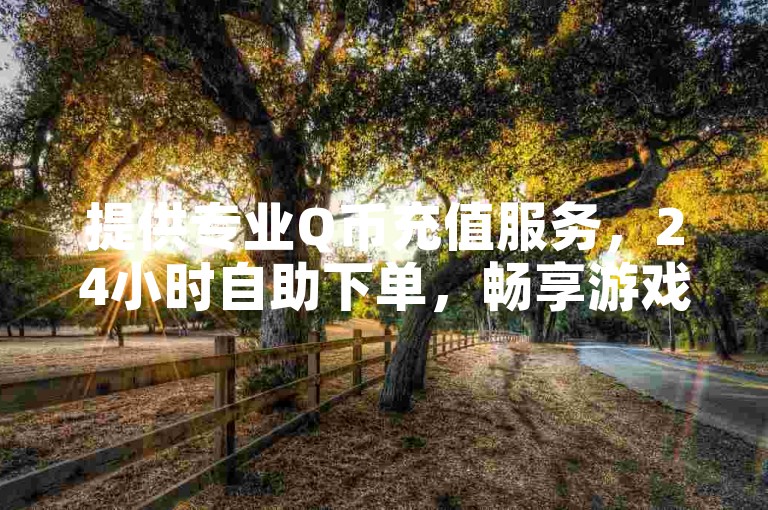 提供专业Q币充值服务，24小时自助下单，畅享游戏乐趣。