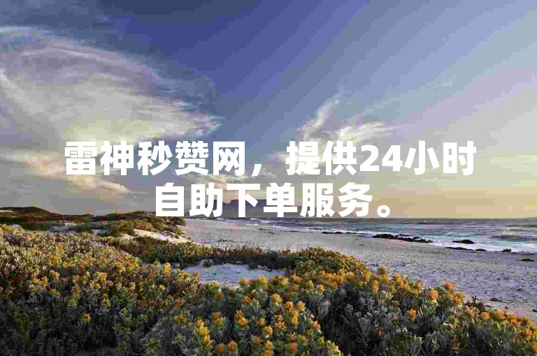 雷神秒赞网,提供24小时自助下单服务。