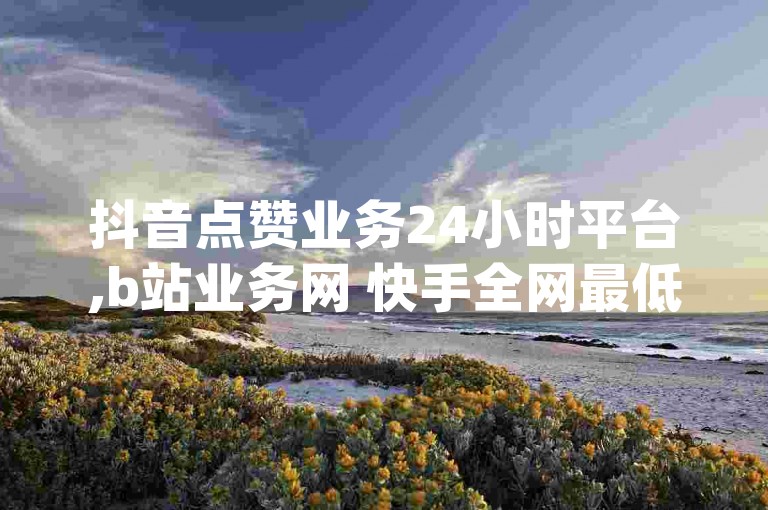 抖音点赞业务24小时平台,b站业务网 快手全网最低价 dy自定义评论下单