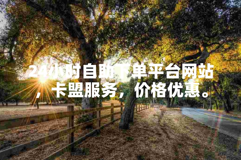 24小时自助下单平台网站,卡盟服务,价格优惠。