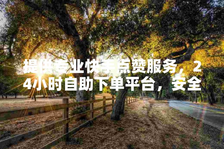 提供专业快手点赞服务,24小时自助下单平台,安全快捷。