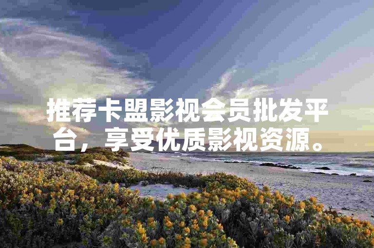 推荐卡盟影视会员批发平台，享受优质影视资源。