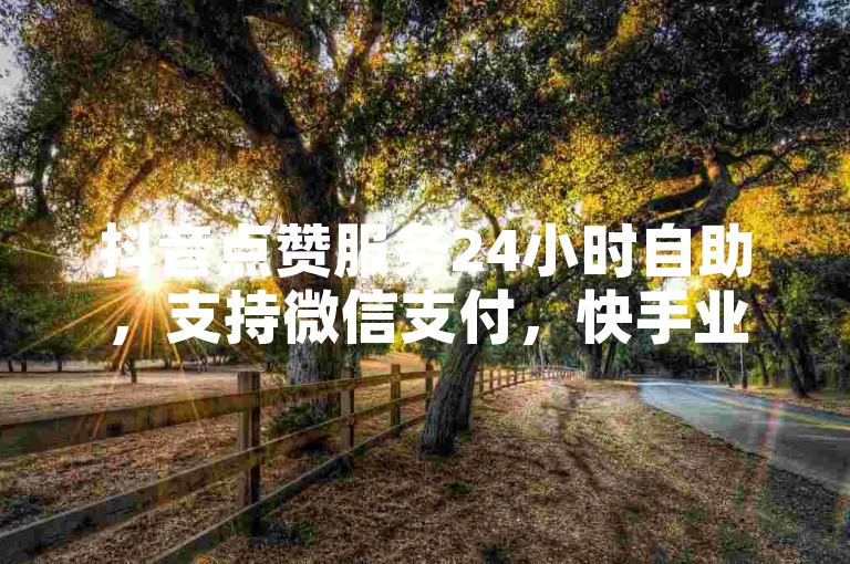 抖音点赞服务24小时自助,支持微信支付,快手业务全天候在线。