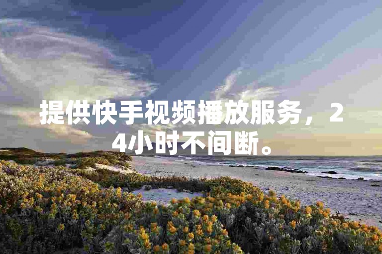 提供快手视频播放服务，24小时不间断。