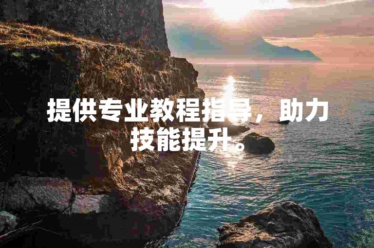 提供专业教程指导,助力技能提升。