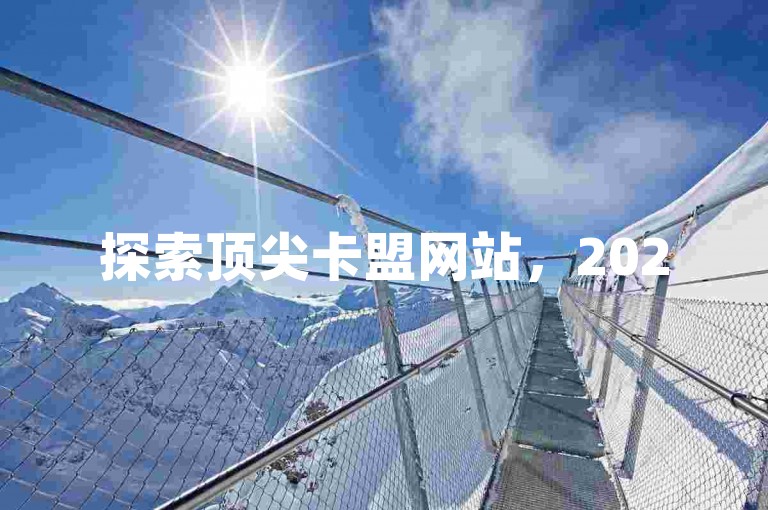 探索顶尖卡盟网站，2025年最受欢迎联盟网站排行榜揭秘！