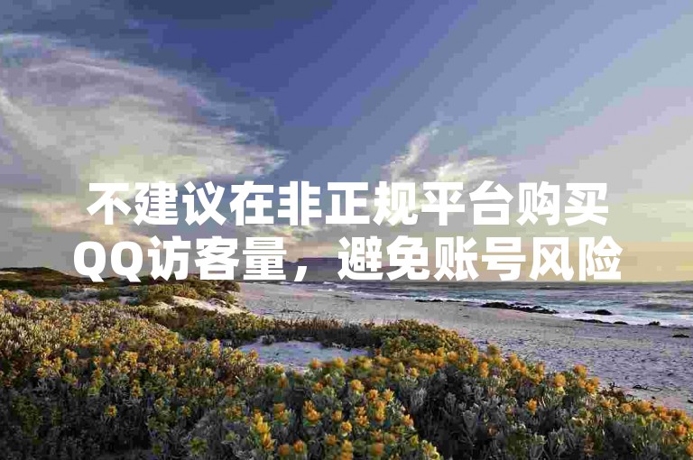 不建议在非正规平台购买QQ访客量，避免账号风险及违规问题。