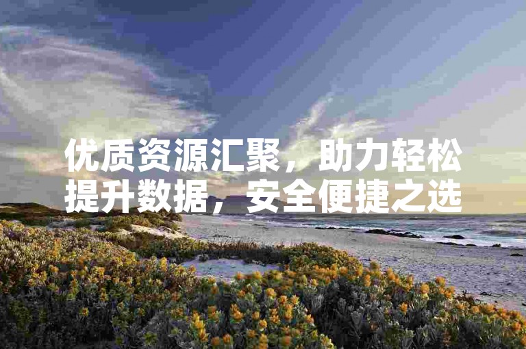 优质资源汇聚，助力轻松提升数据，安全便捷之选。