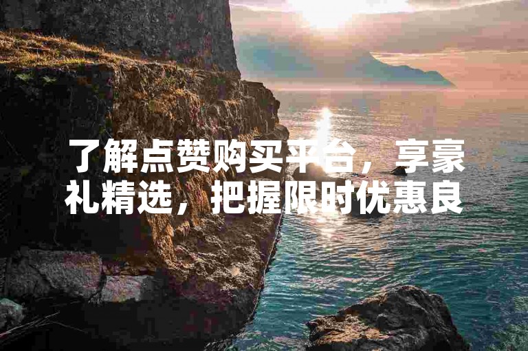 了解点赞购买平台，享豪礼精选，把握限时优惠良机。