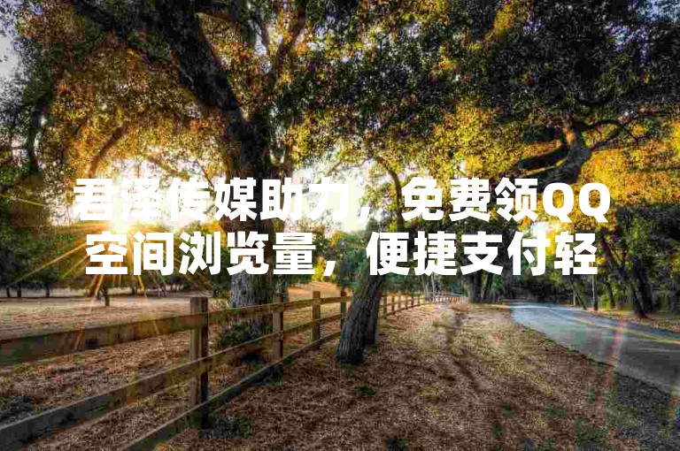 君泽传媒助力，免费领QQ空间浏览量，便捷支付轻松下单。