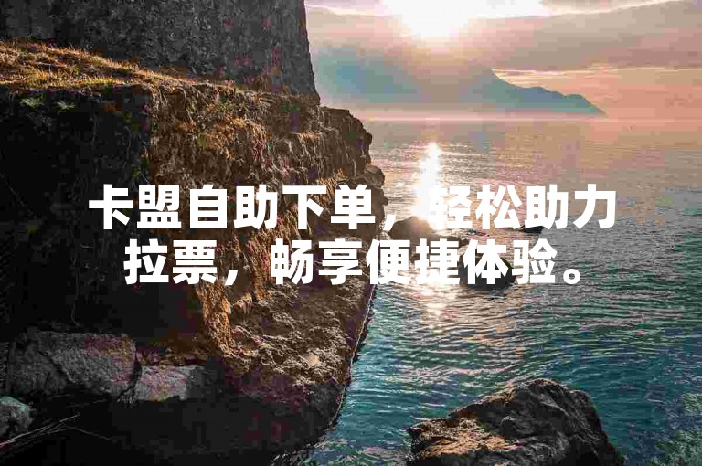 卡盟自助下单，轻松助力拉票，畅享便捷体验。